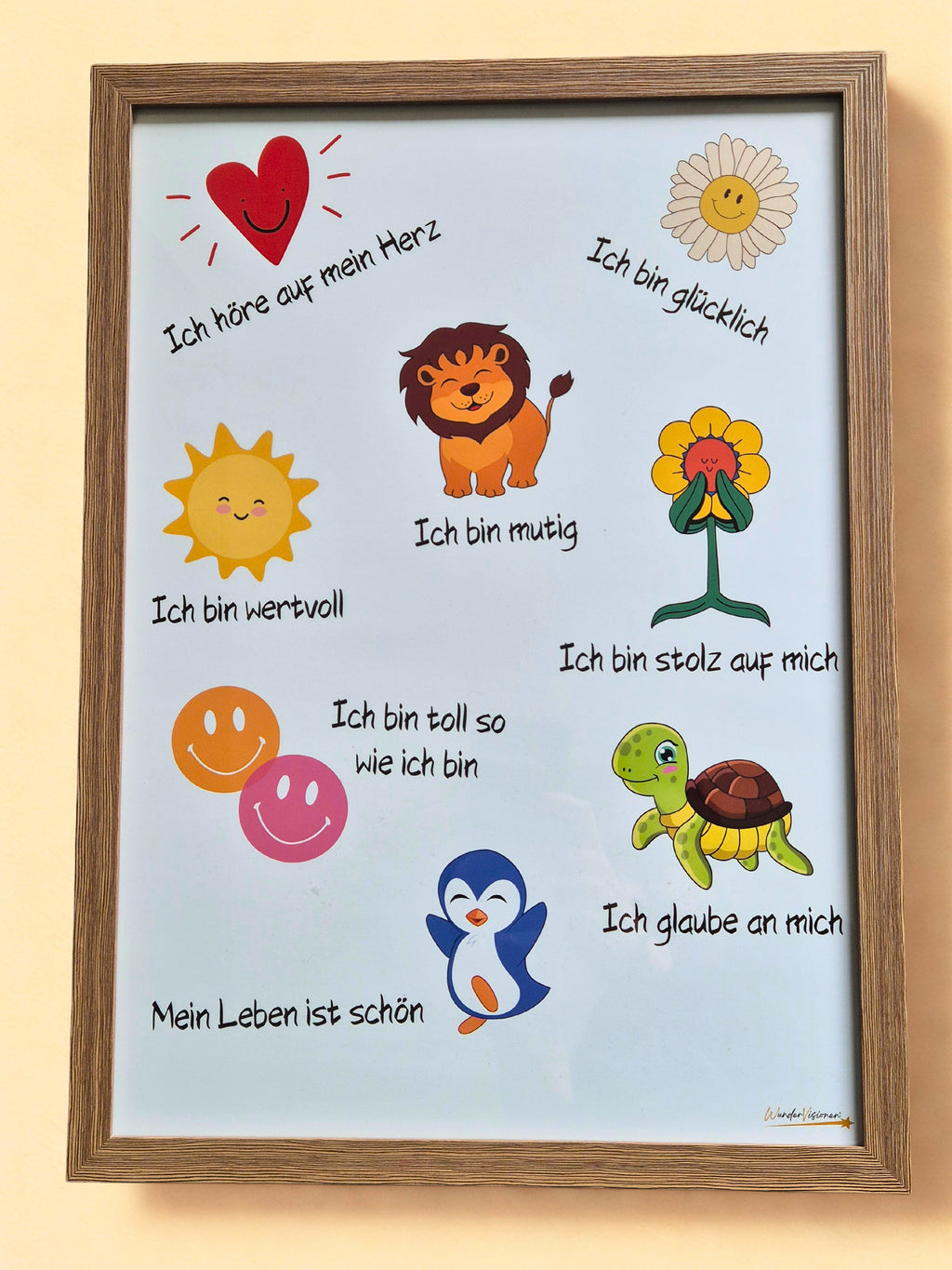 Affirmationsposter Kinder