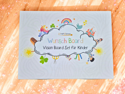 Wunsch Board - Vision Board Set für Kinder -Komplettset-