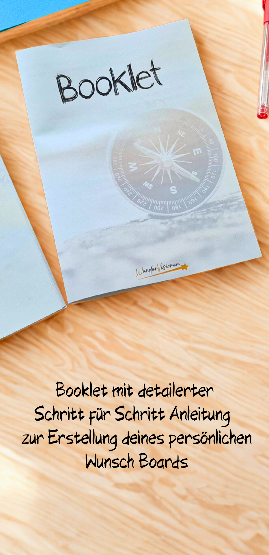 Wunsch Board - Vision Board Set für Kinder -Komplettset-