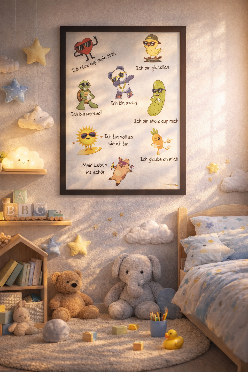 Affirmationsposter Kinder -Cool-