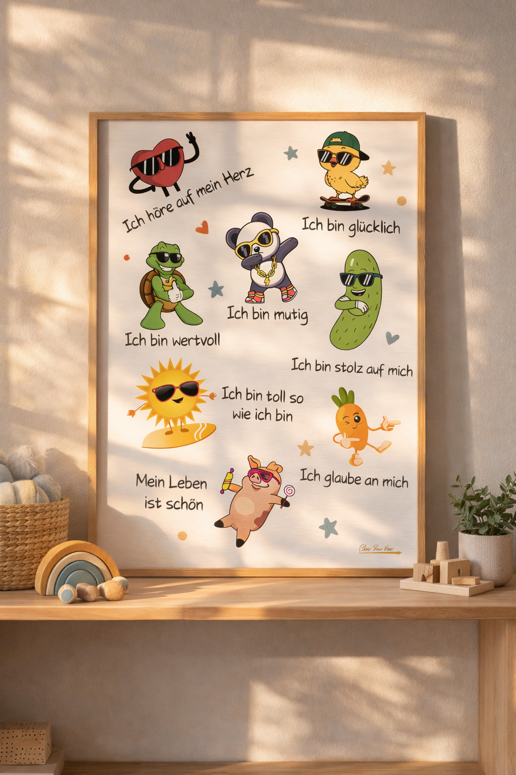 Affirmationsposter Kinder -Cool-