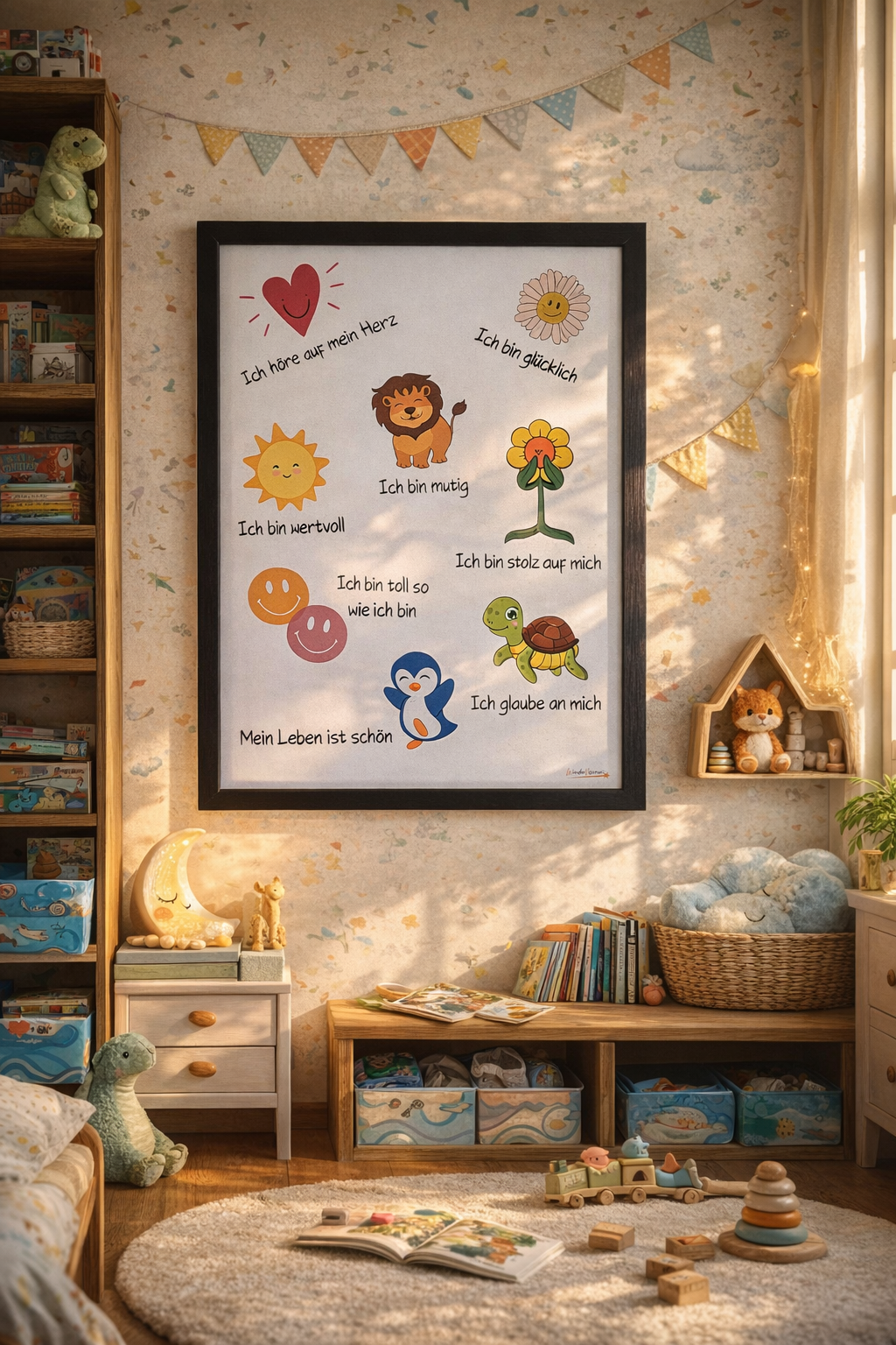 Affirmationsposter Kinder