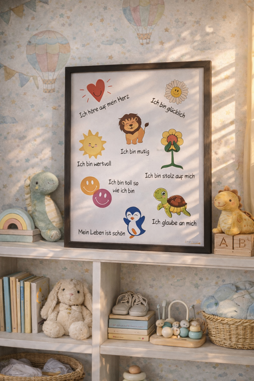 Affirmationsposter Kinder