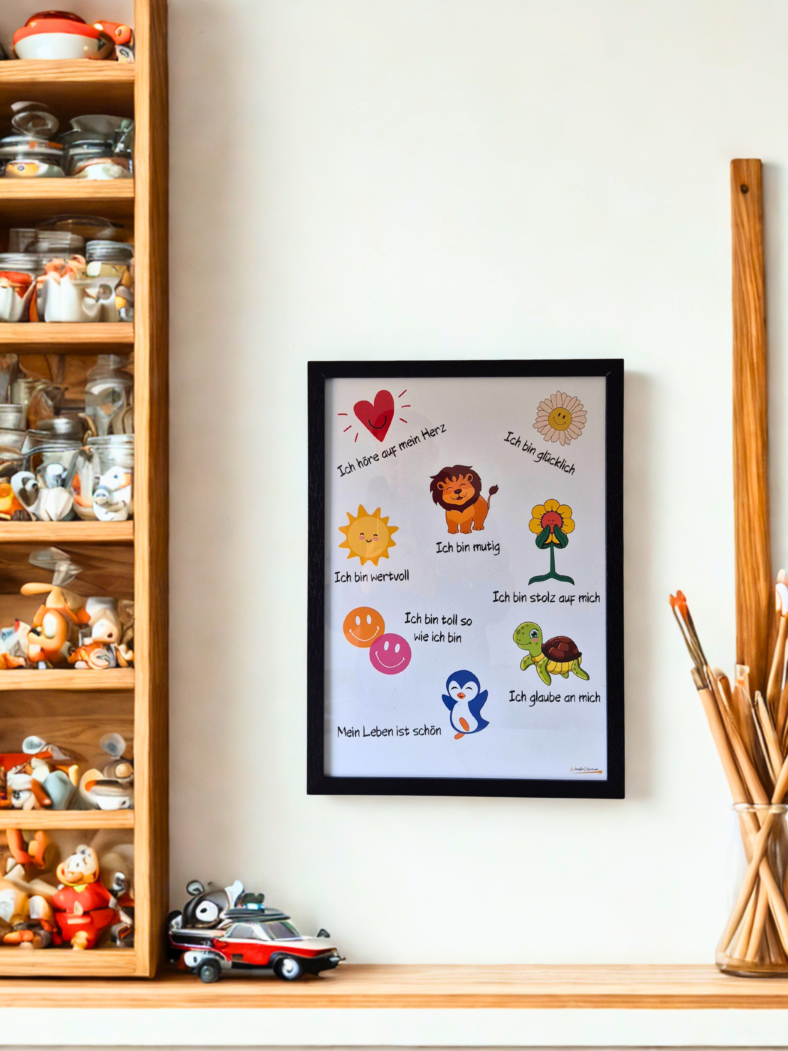 Affirmationsposter Kinder